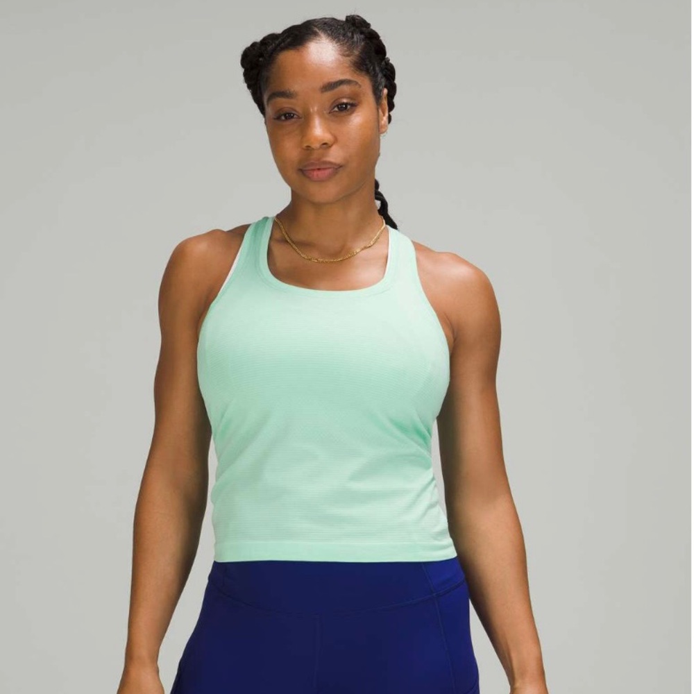 Lululemon Swiftly Tech Racerback 2.0 *Race Length - Wild Mint / Wild Mint